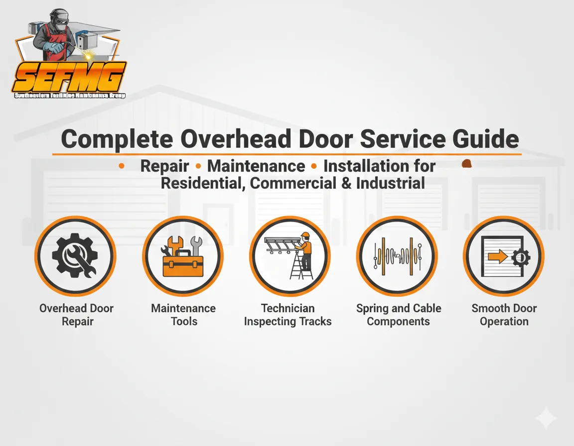 Complete Overhead Door Service Guide for Homes, Warehouses & Industrial Facilities