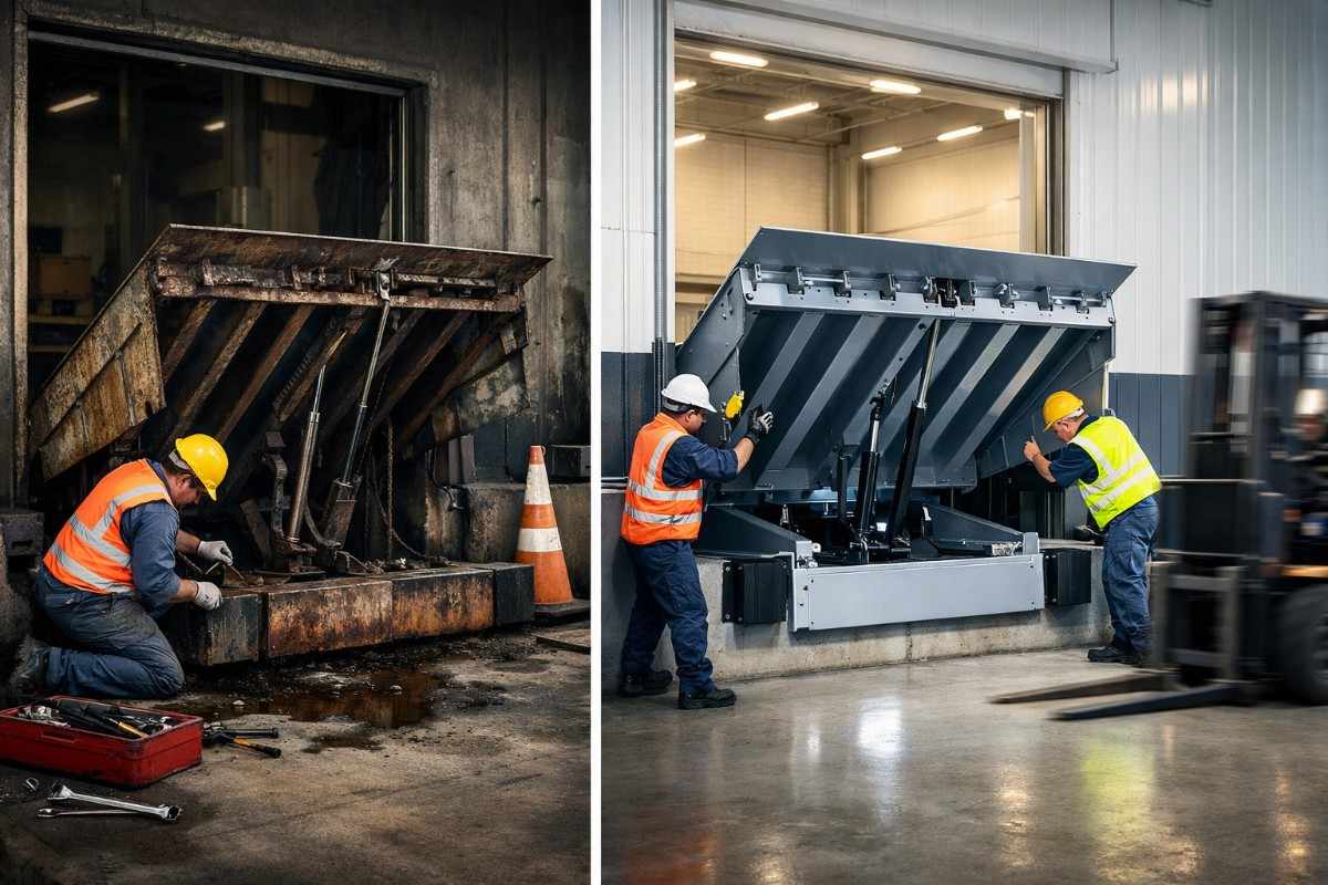 Dock Leveler Repair vs. Replacement