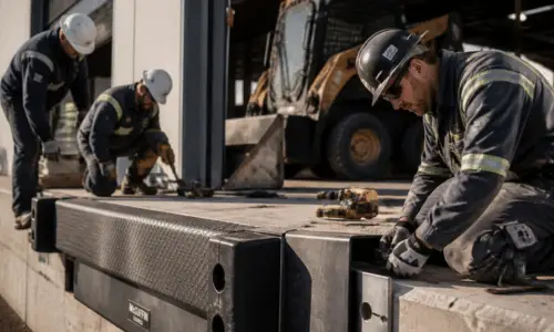 Loading dock leveler repair