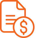 Upfront, Transparent Quotes Icon